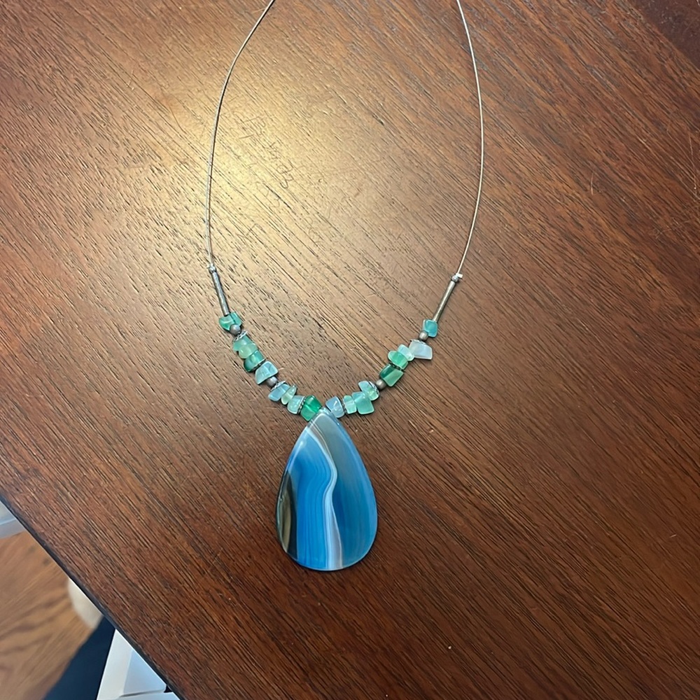 Larimar Stone Necklace